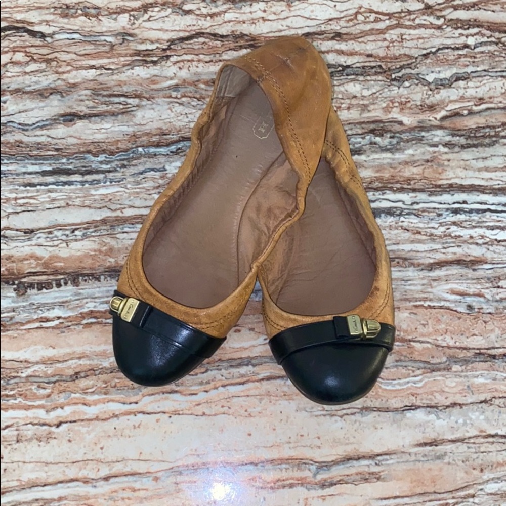 Coach Leather Ballet Flats